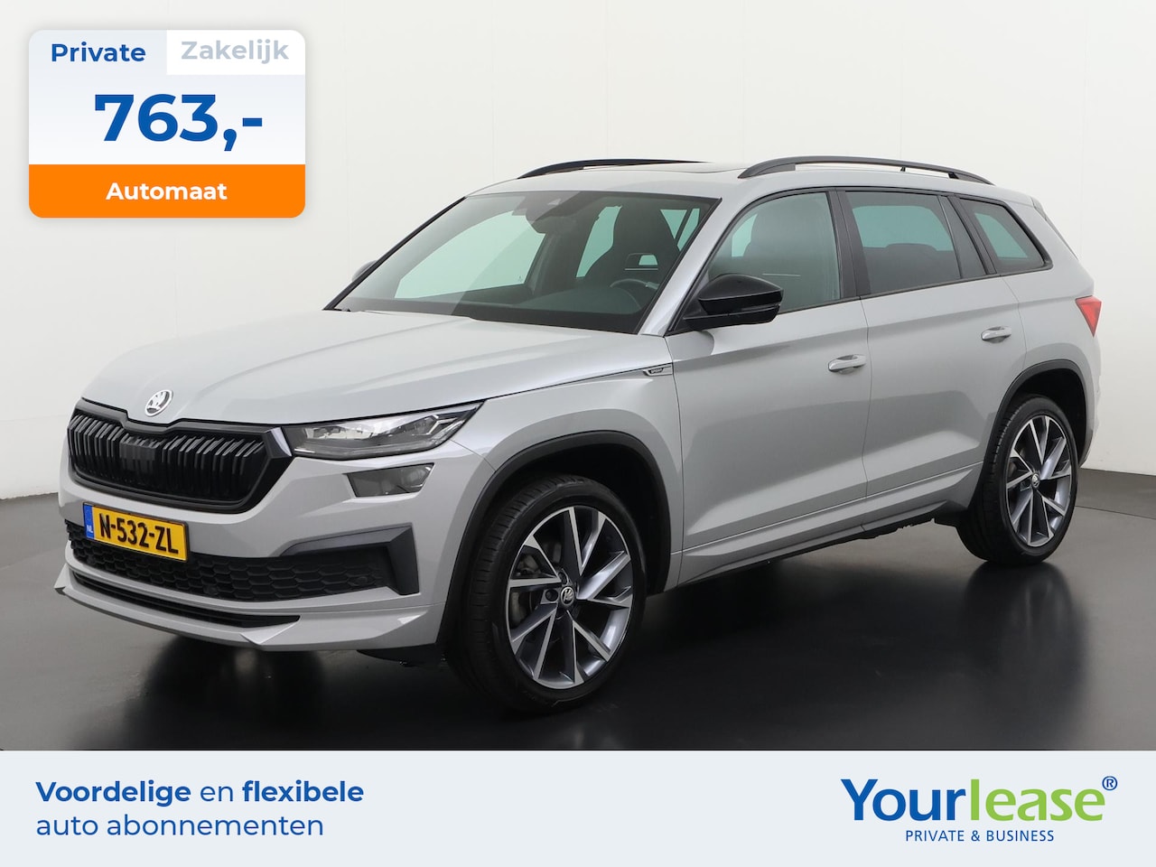 Skoda Kodiaq - 1.5 TSI Sportline DSG | All-in 763,- Private Lease | Direct uit voorraad - AutoWereld.nl