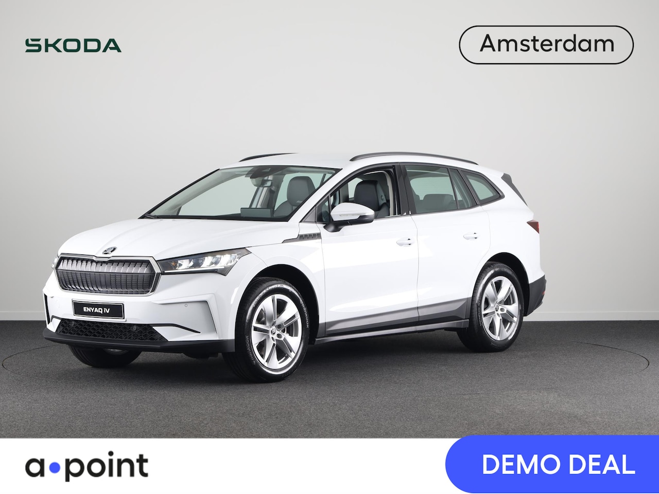 Skoda Enyaq iV - Selection180pk Navigatie via App | Parkeercamera | Parkeersensoren voor en achter | Cruise - AutoWereld.nl