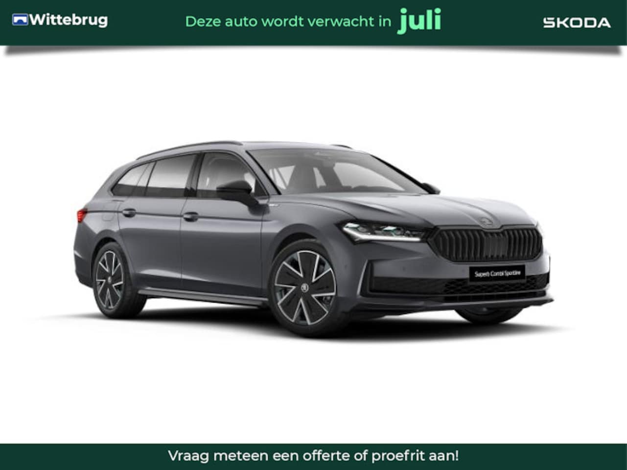 Skoda Superb Combi - 1.5 TSI PHEV Sportline Business / Panoramadak / Travel assist Plus / Trekhaak - AutoWereld.nl