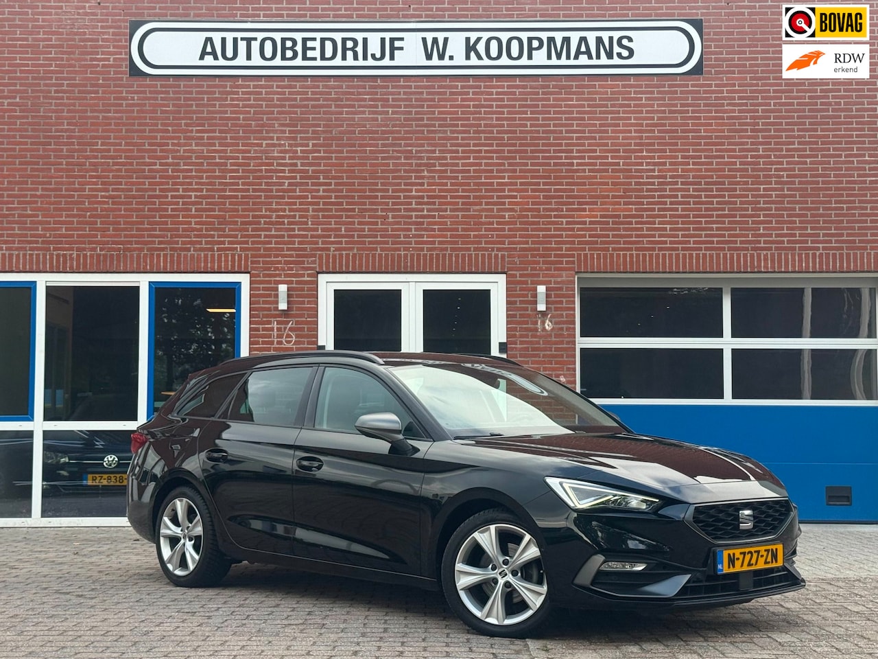 SEAT Leon Sportstourer - 1.5 TSI FR Business Intense|Carplay|Navi|Adaptive cruise| - AutoWereld.nl