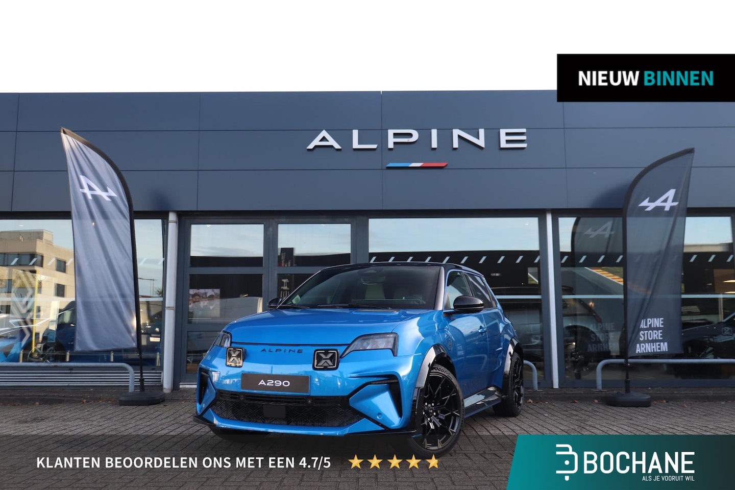 Alpine A290 - GTS 52 kWh | DEVIALET AUDIO | Stoel & stuurverwarming | Climatronic | Appel Carplay & Andr - AutoWereld.nl