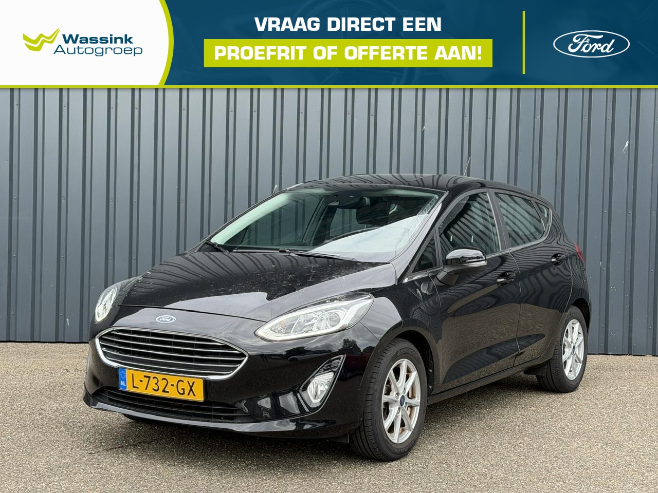 Ford Fiesta - 1.0 EcoBoost Titanium | Automaat | Parkeersensoren | Apple Carplay | Android Auto | Cruise - AutoWereld.nl