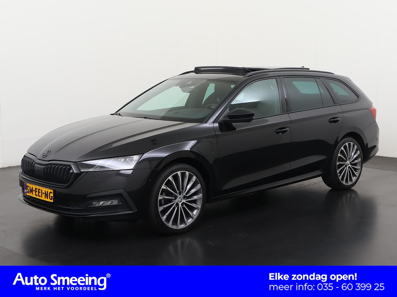 Skoda Octavia Combi - 1.4 TSI iV PHEV Style Sport Pakket Dynamic | Panoramadak | Head Up | Canton Sound | Zondag - AutoWereld.nl