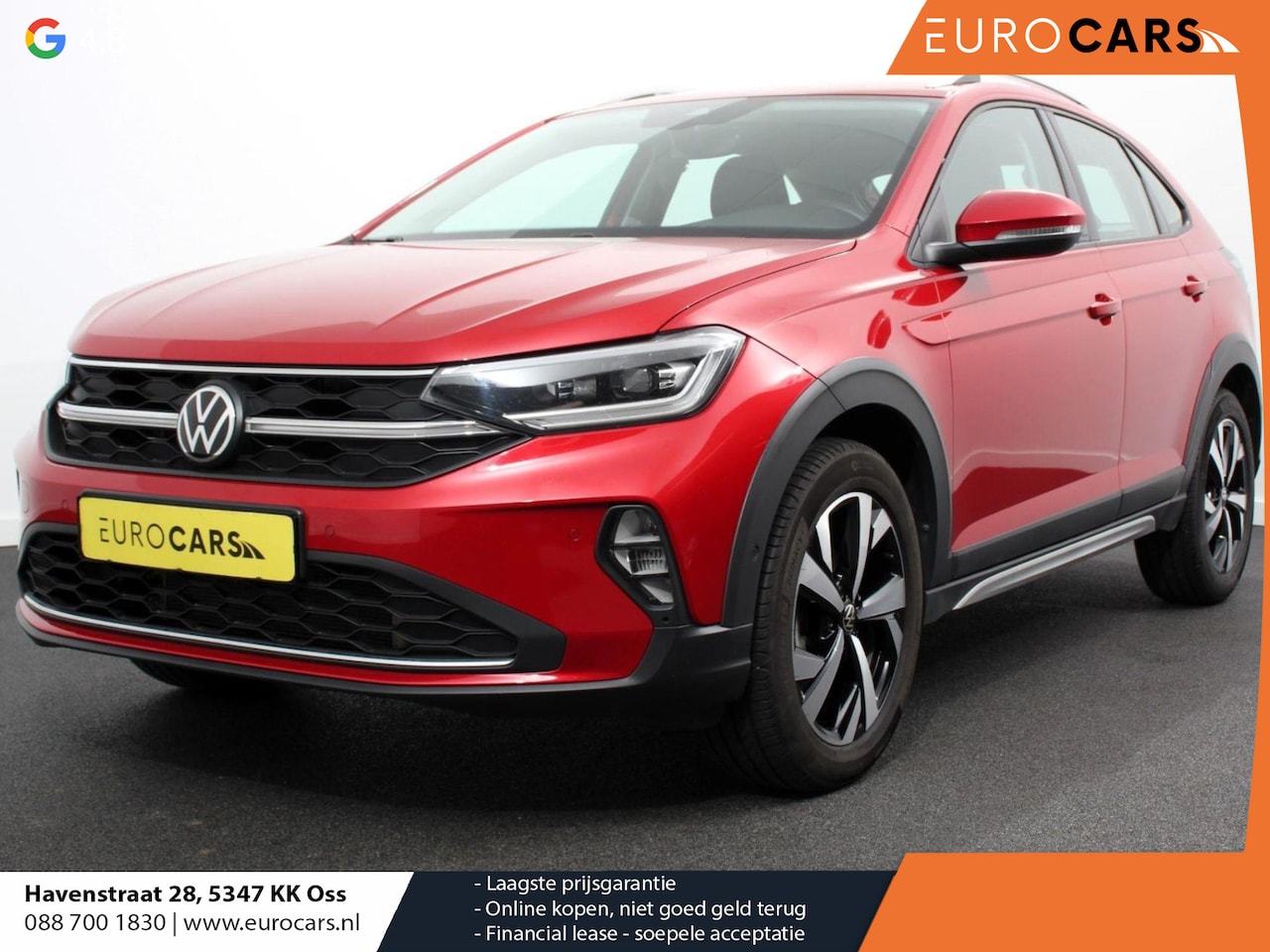Volkswagen Taigo - 1.5 TSI 150pk DSG Style Navigatie Apple Carplay/Android Auto Parkeersensoren Camera Virtua - AutoWereld.nl