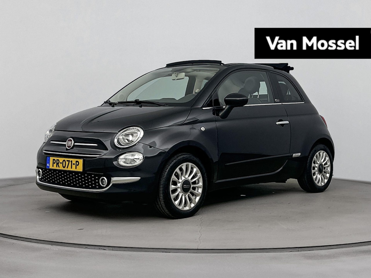 Fiat 500 C - 1.2 69Pk Lounge | Cabrio | Airco | Parkeersensoren | Bluetooth Carkit | Lichtmetalen velge - AutoWereld.nl