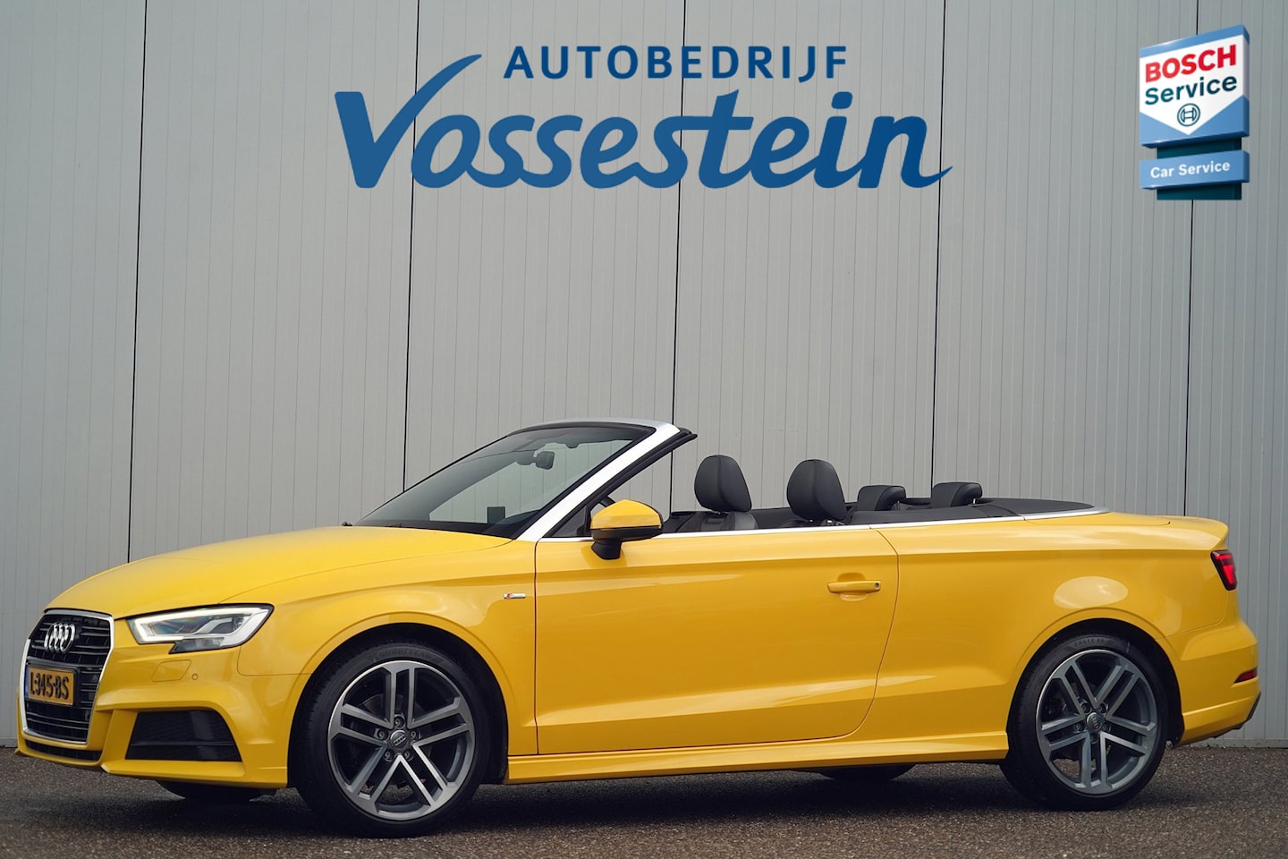 Audi A3 Cabriolet - 1.5 TFSI CoD Sport S Line Edition / Vegasgelb / Led Matrix / Camera / Navi / Stoelverw. / - AutoWereld.nl