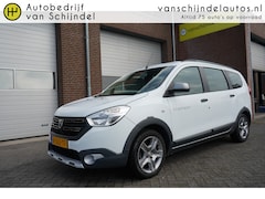 Dacia Lodgy - 1.3 TCE 131PK STEPWAY 5 PERSOONS ORIGINEEL NEDERLANDS TREKHAAK NAVI ANDROID/APPLECARPLAY A