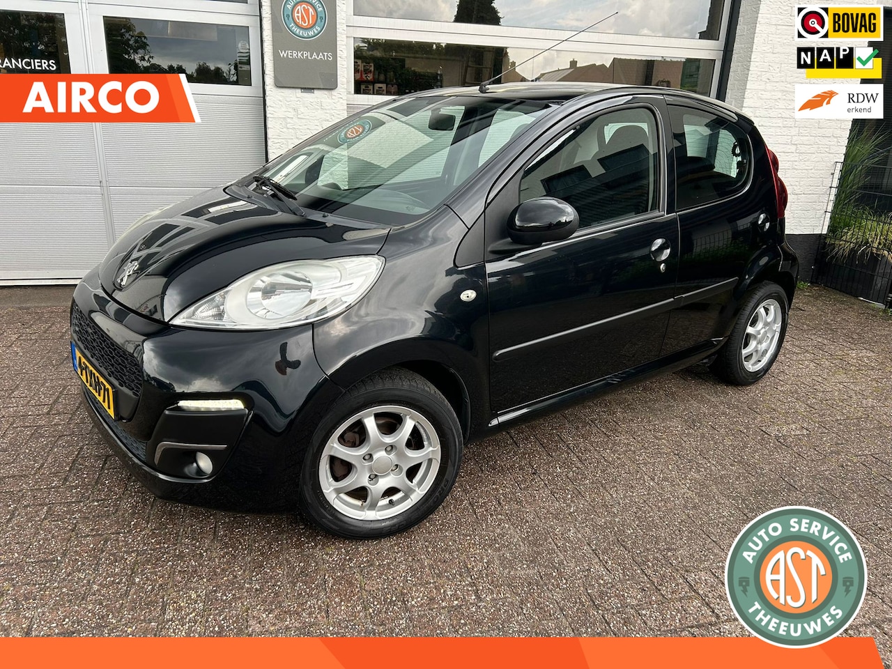 Peugeot 107 - 1.0 Active NAP|5DRS|AIRCO - AutoWereld.nl