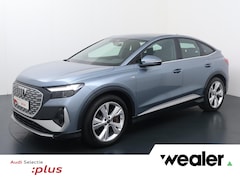 Audi Q4 Sportback e-tron - 50 quattro S edition 77 kWh | 299 PK | SoH 100% | Dodehoek detectie | Adaptive cruise cont