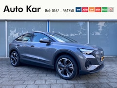 Audi Q4 Sportback e-tron - 40 S edition 77 kWh SOH 92 % Stoelverwarming Lederen interieur Elektronische achterklep