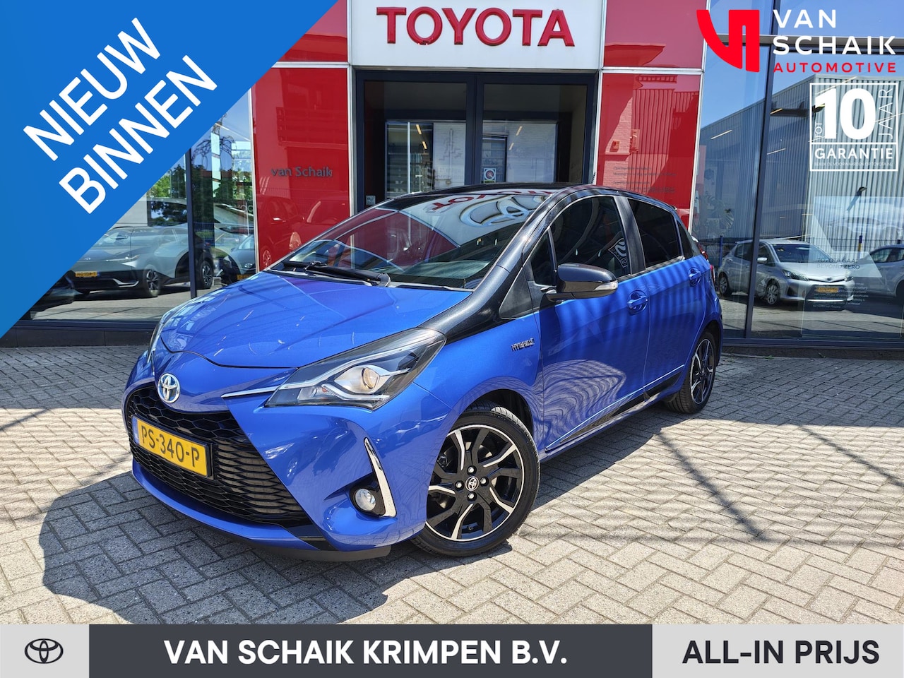Toyota Yaris - 1.5 Hybrid Bi-Tone NL Auto | Dealeronderhouden | Cruise Control - AutoWereld.nl