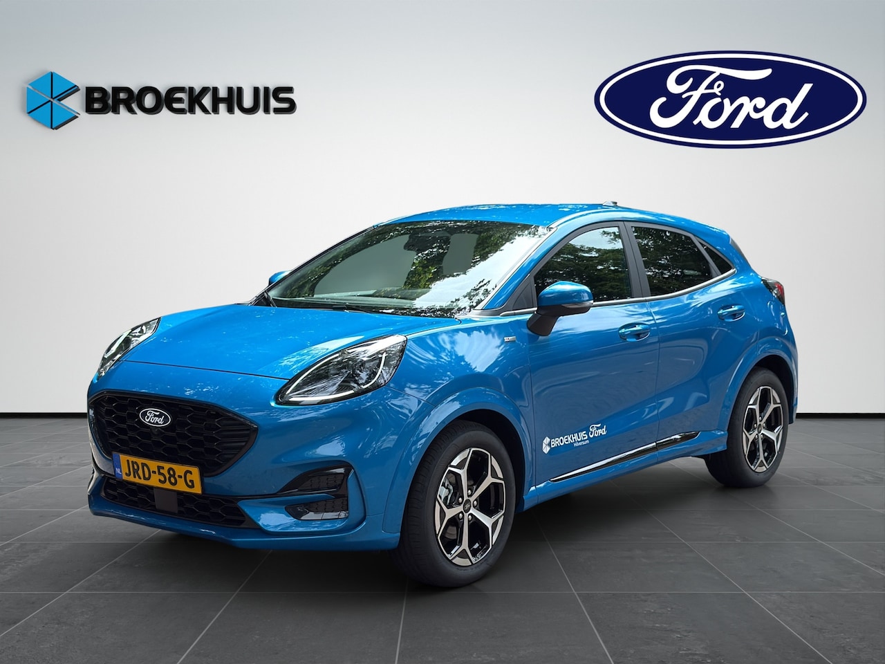 Ford Puma - 1.0 EcoBoost Hybrid ST-Line Automaat 125pk | CAMERA | STUUR+STOEL+VOORRUITVERWARMING | APP - AutoWereld.nl