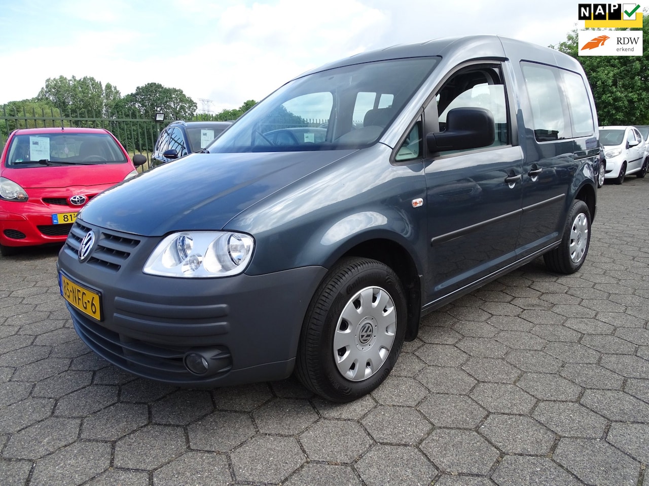Volkswagen Caddy - 1.6 Comfortline 5 PERSOONS/AIRCO/BT/TREKHAAK - AutoWereld.nl