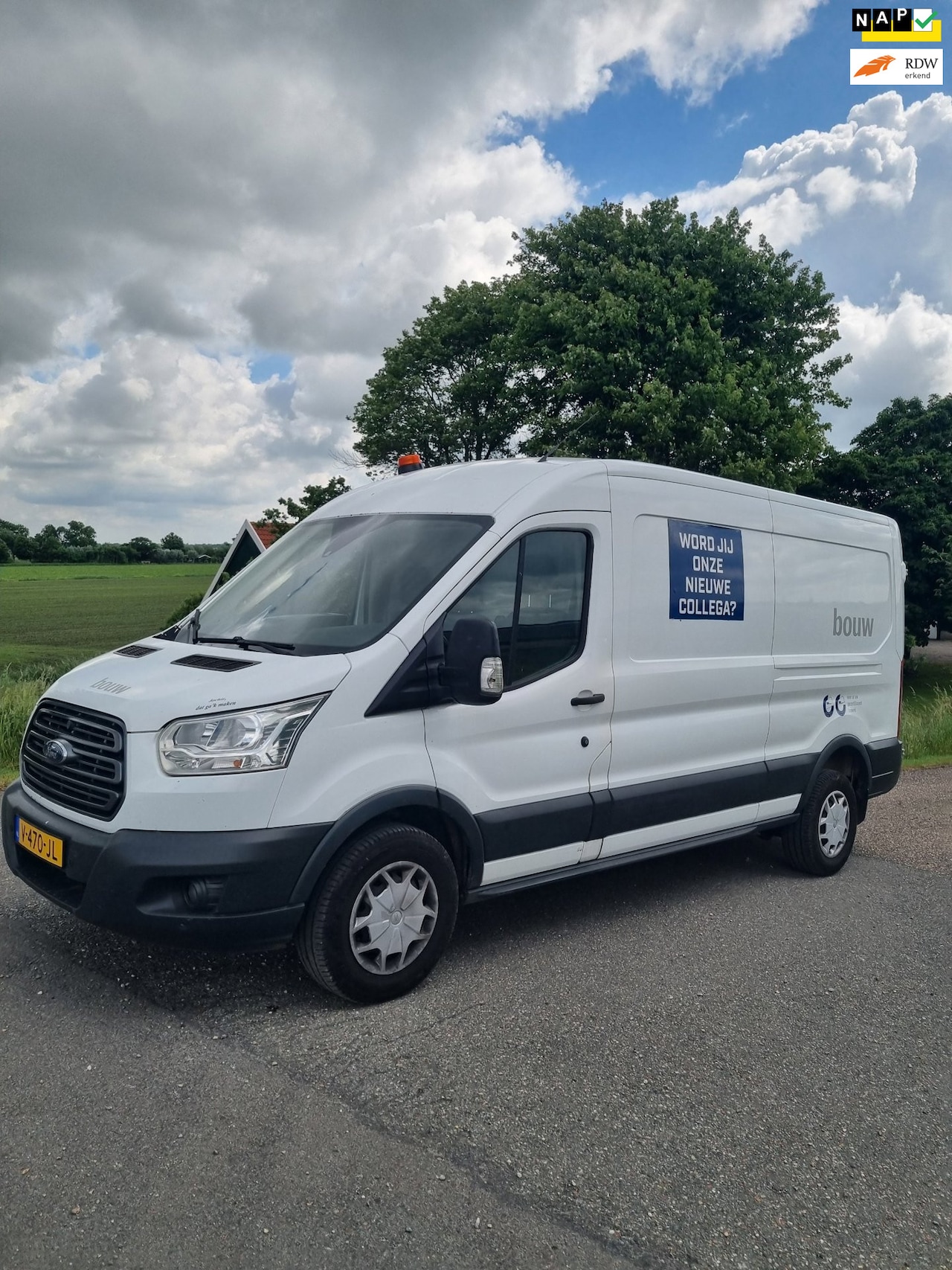Ford Transit - 350 2.0 TDCI L3H2 Euro 6, Airco, Cruise, NAP, Prima rijden. - AutoWereld.nl