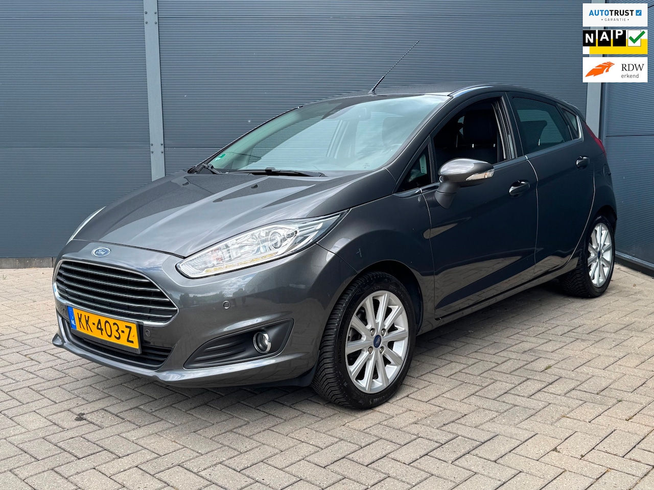 Ford Fiesta - 1.0 EcoBoost Titanium / Nap / Led / Navi - AutoWereld.nl