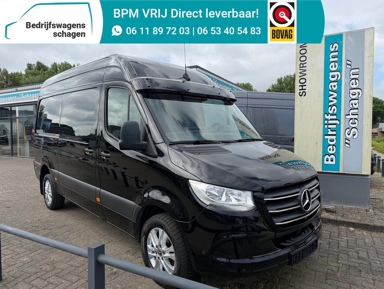 Mercedes-Benz Sprinter - 319 CDI V6 L2H2 E6 | Mbux 10.25 | 360° Camera | Leder | Automaat - AutoWereld.nl