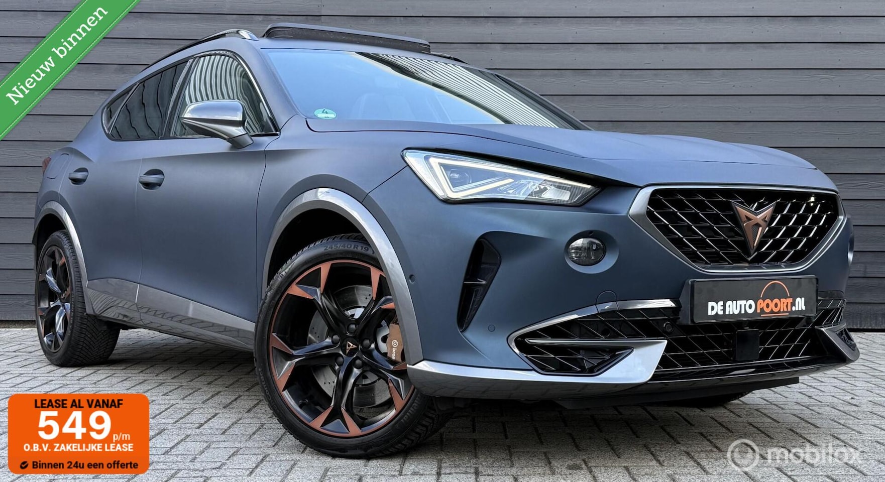 CUPRA Formentor - 2.0 TSI 4DRIVE 310PK Pano.dak/MATT/Winterpack - AutoWereld.nl