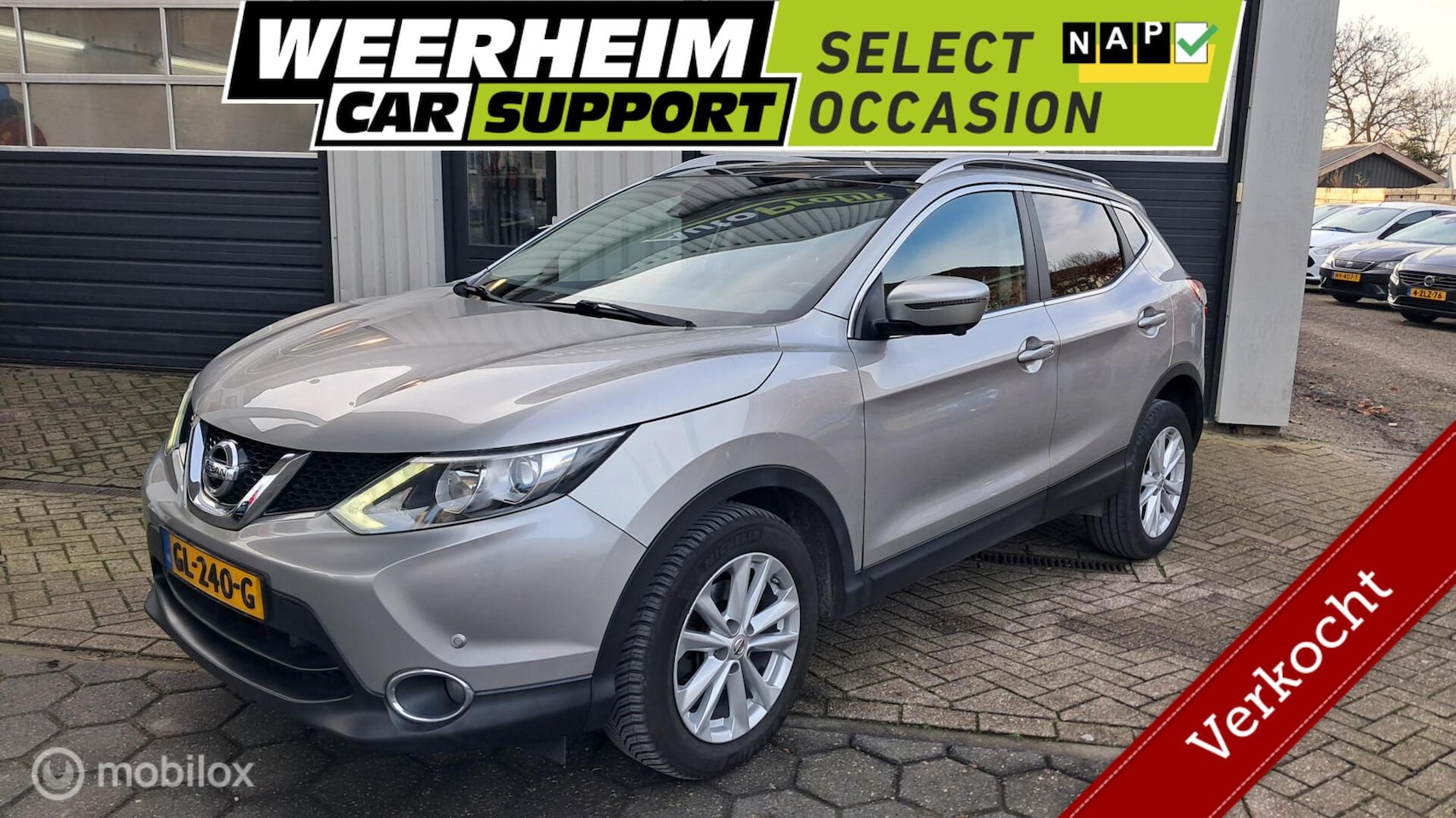 Nissan Qashqai - 1.2 Connect Ed. PANO|TREKHAAK|CAM - AutoWereld.nl