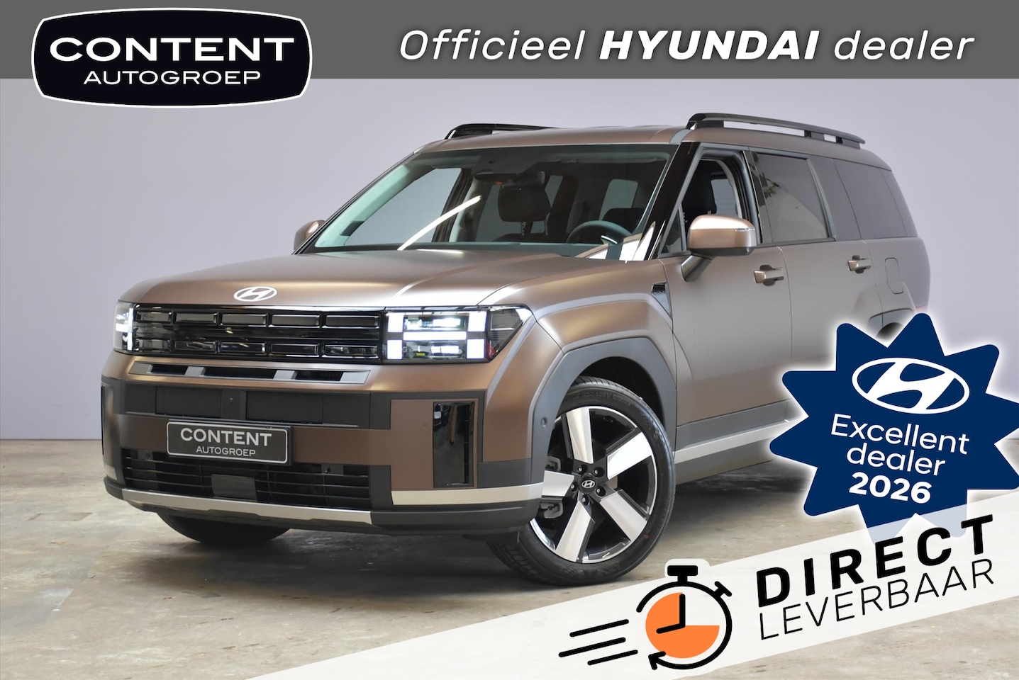 Hyundai Santa Fe - 1.6 T-GDi PHEV 4WD 7pl Premium Pro I 1700 Kg Trekgewicht - AutoWereld.nl