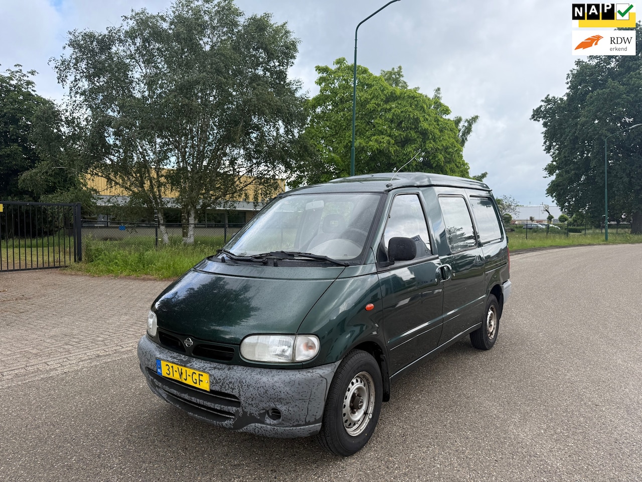 Nissan Vanette - 2.3 Cargo Basis AIRCO/TREKHAAK/DUBBELE SCHUIFDEUR - AutoWereld.nl