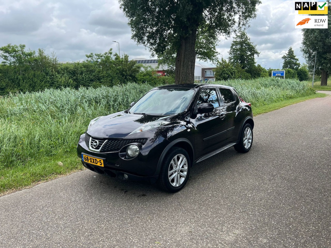 Nissan Juke - 1.6 Acenta Navi Clima Cruise Achteruitrij Camera - AutoWereld.nl