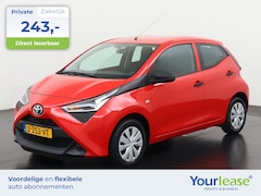 Toyota Aygo - 1.0 VVT-i x | All-in 243, - Private Lease | Direct uit voorraad