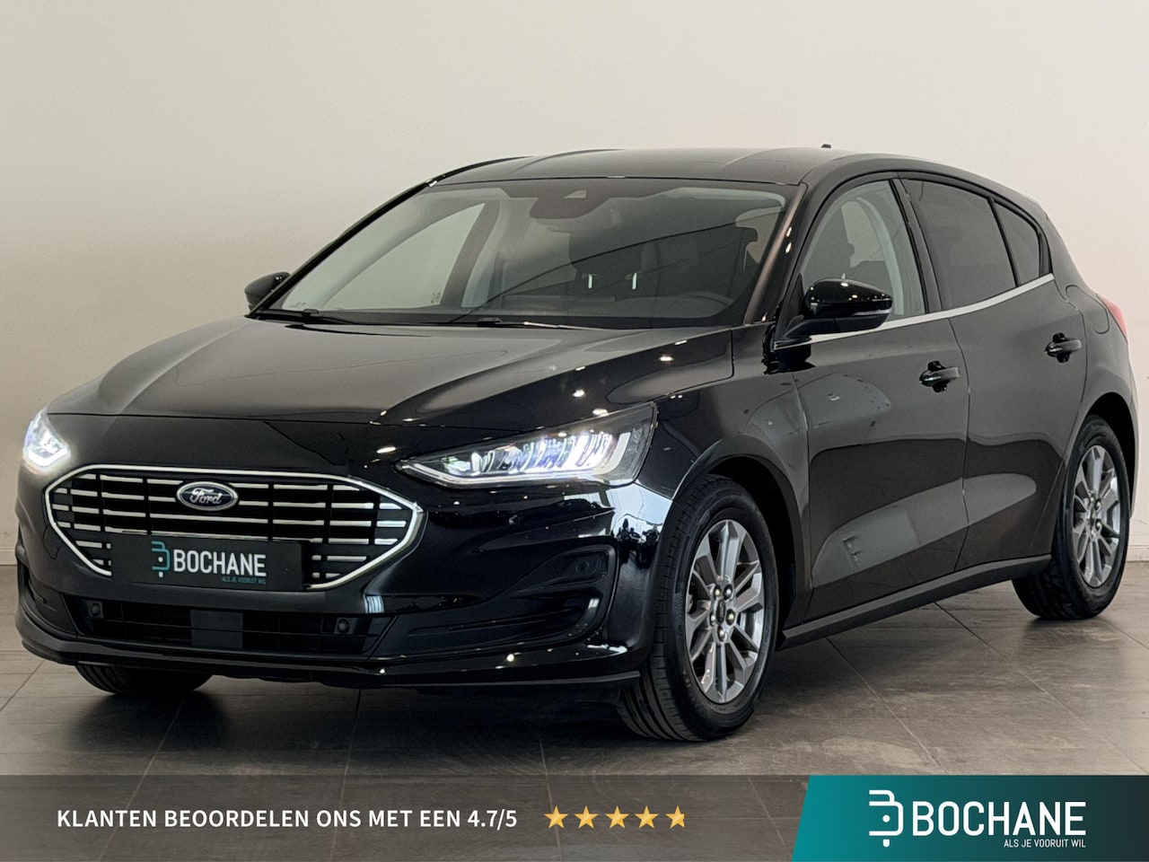 Ford Focus - 1.0 EcoBoost Hybrid Titanium | Navigatie | Climate Control | Cruise Control | Lichtmetalen - AutoWereld.nl