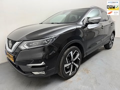 Nissan Qashqai - 1.2 Tekna + # Pano # Leder # Navi # Pdc # Camera # Bose # Trekhaak # 19" # Nap