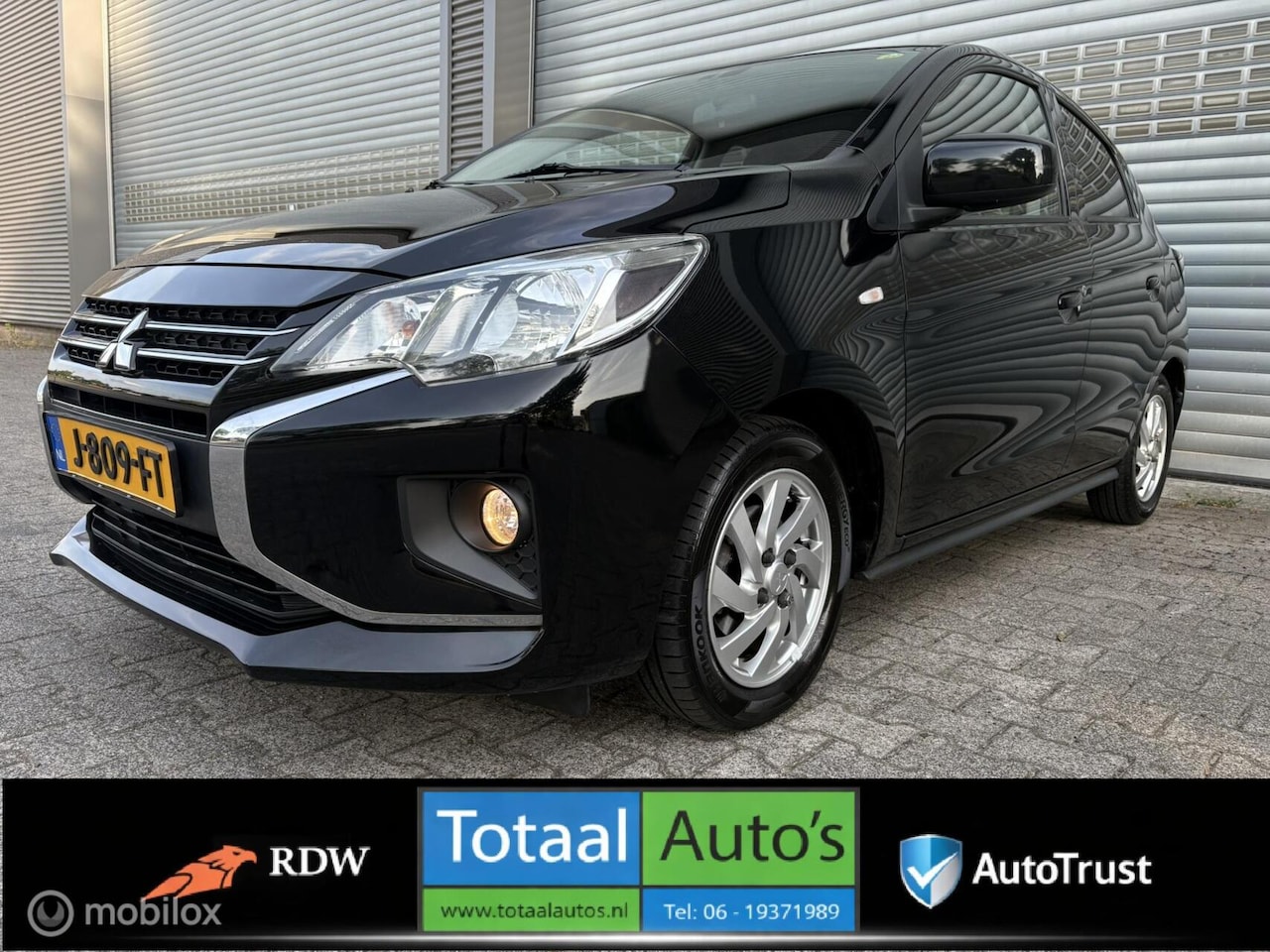 Mitsubishi Space Star - 1.2 Active 1.2 Active,CRUISE*NAVI*ISOFOX*1e Eig. - AutoWereld.nl