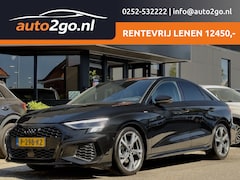 Audi A3 Limousine - 35 TFSI AUT7 S-LINE. NAVI DIGI-DASH APPLE-CARPLAY AIRCO LED LMV PDC