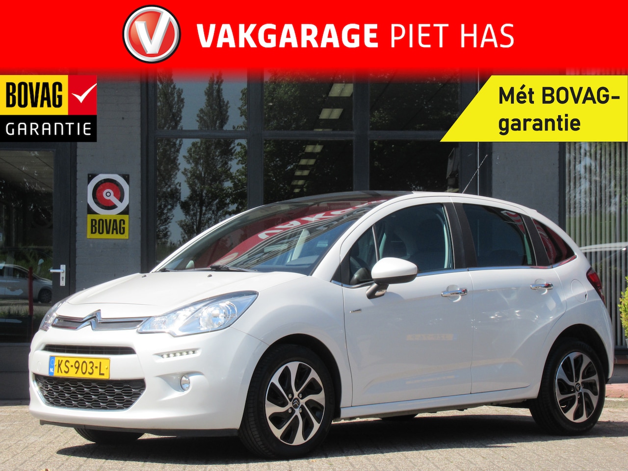 Citroën C3 - 1.2 PureTech Exclusive | Clima-Airco | Cruise Control | Parkeercamera | Bluetooth | Naviga - AutoWereld.nl