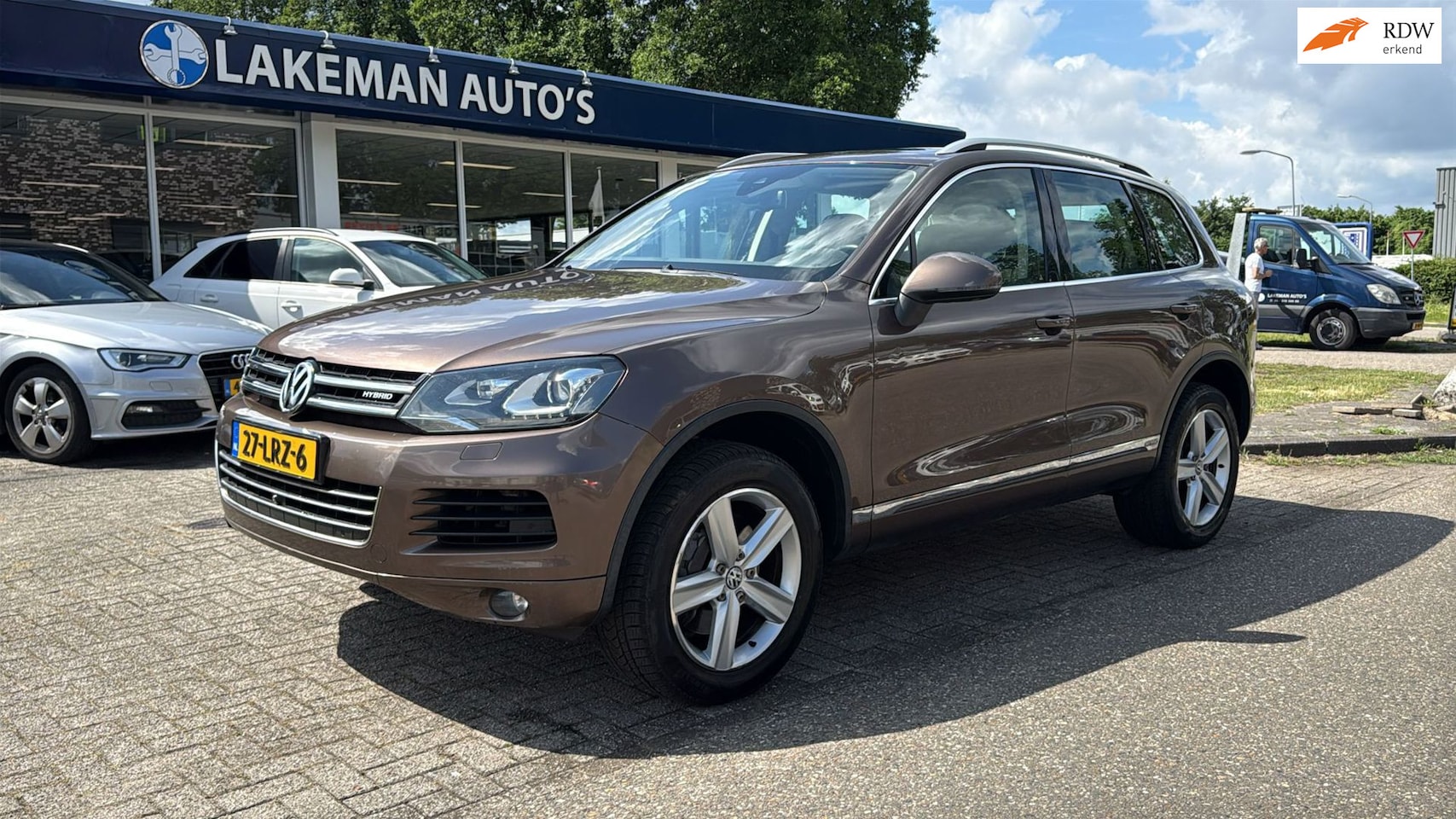 Volkswagen Touareg - 3.0 TSI Hybrid Highline NW ACCU Brownline Huurkoop Inruil APK Garantie - AutoWereld.nl