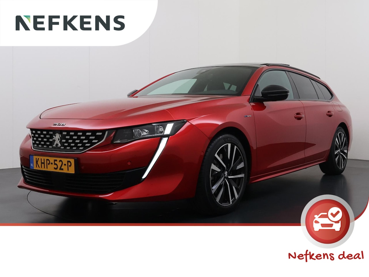 Peugeot 508 SW - GT 225pk Hybrid Automaat | Lederen bekleding | Elektrisch verstelbare voorstoelen | Naviga - AutoWereld.nl