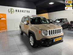 Jeep Renegade - 1.4 MultiAir Limited AWD 170PK Leder Dub-Open dak