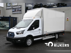 Ford E-Transit - 390L Trend Bakwagen met Dhollandia laadklep Navigatie met camera, Zijdeur