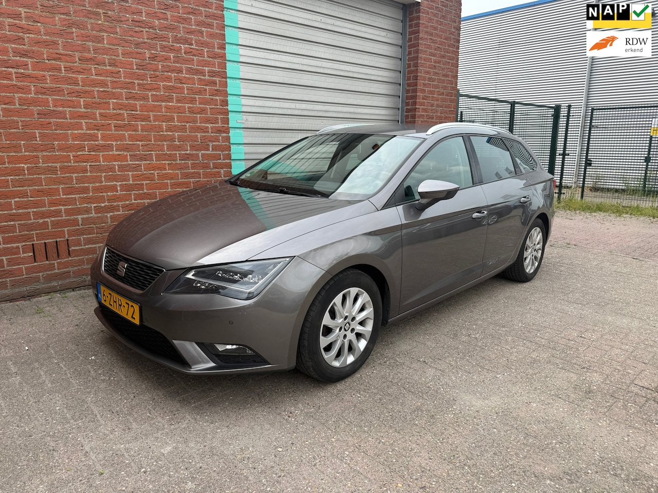SEAT Leon ST - 1.6 TDI Ecomotive Lease Sport Bj:2015 NAP! - AutoWereld.nl