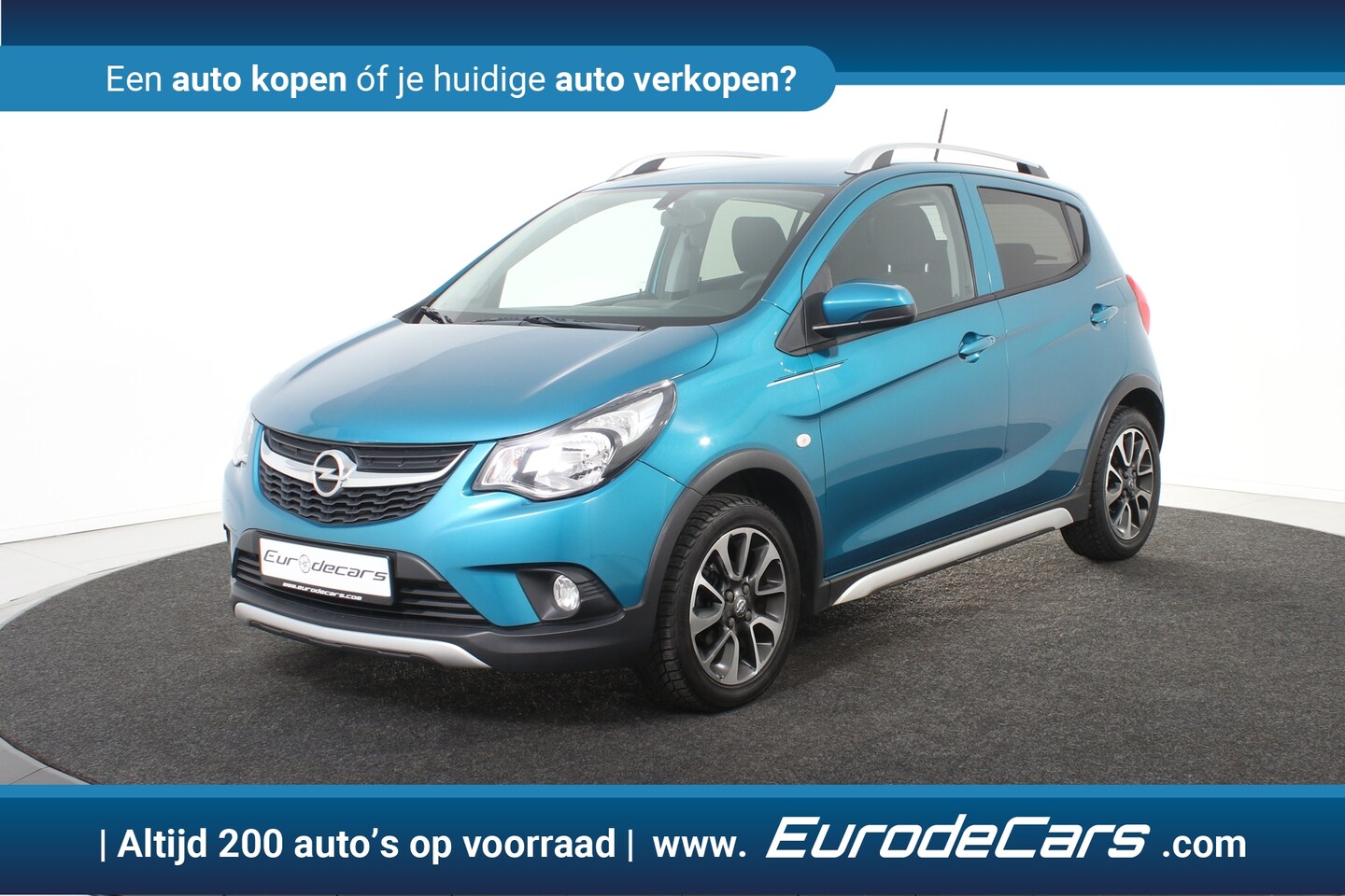 Opel Karl - 1.0 Rocks Online Edition *1ste Eigenaar*Navigatie*Airco*PDC* - AutoWereld.nl