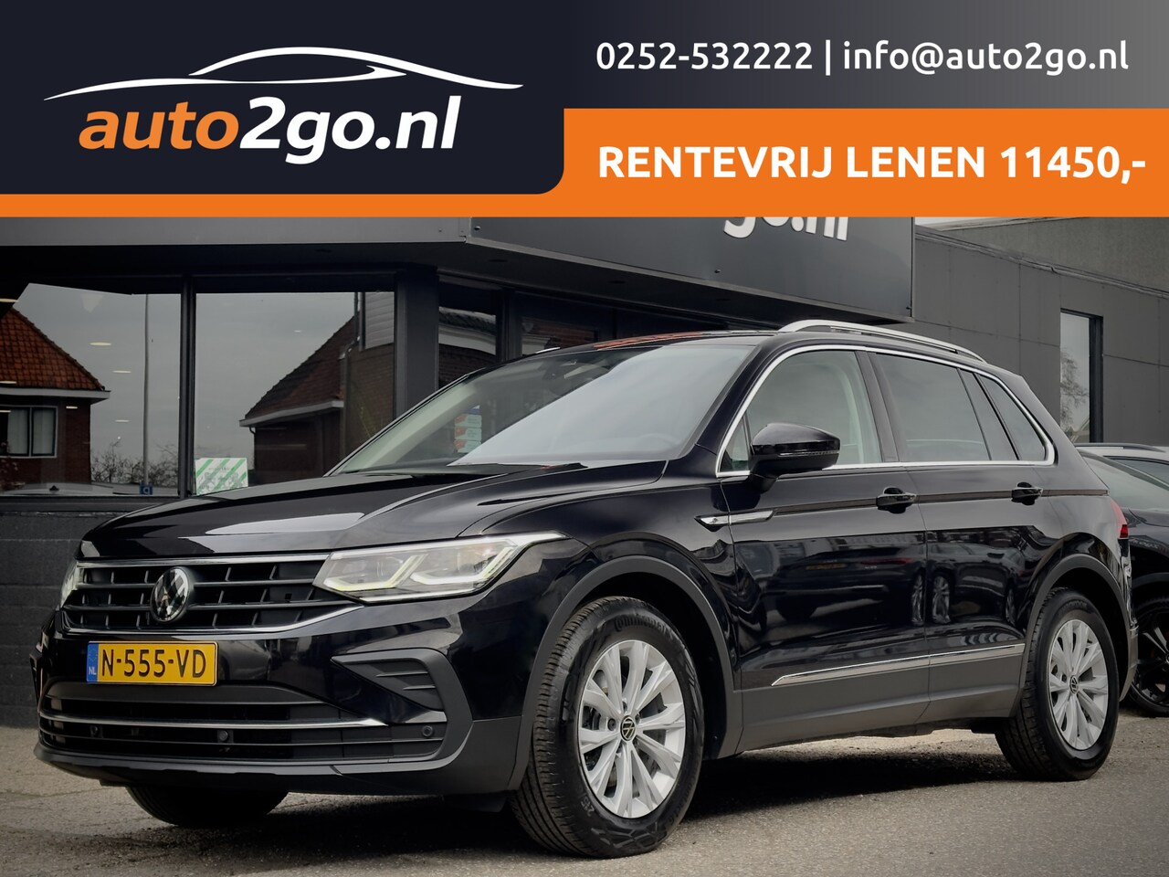 Volkswagen Tiguan - 1.5 TSI AUT7 LIFE NAVI DIGI-DASH APPLE-CARPLAY LED LMV PDC - AutoWereld.nl