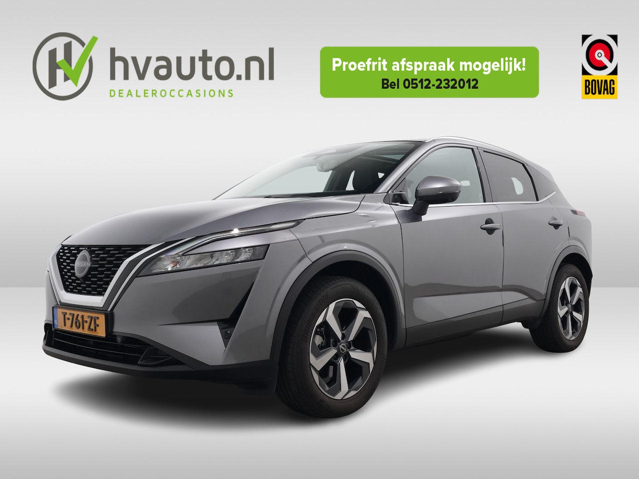 Nissan Qashqai - 1.3 MHEV 140PK N-CONNECTA | Panoramadak | Trekhaak | NL-Auto - AutoWereld.nl