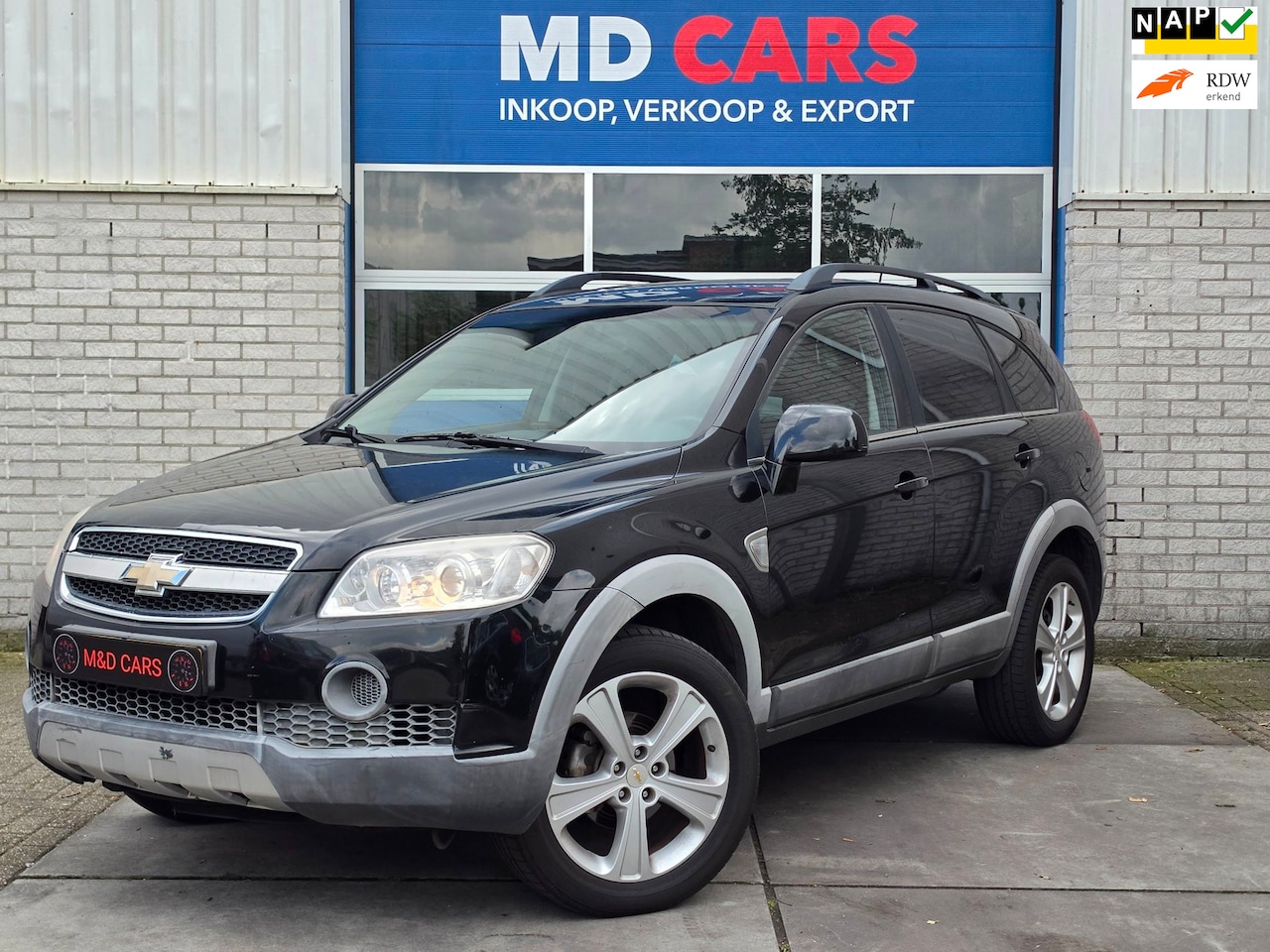 Chevrolet Captiva - 2.0 VCDI Style GRIJS KENTEKEN/NAP/TREKHAAK/AIRCO - AutoWereld.nl