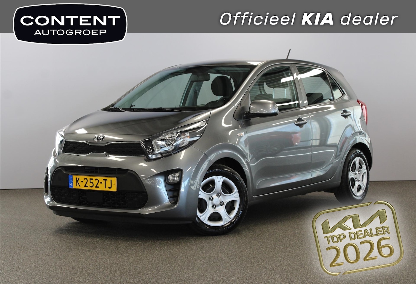 Kia Picanto - 1.0 MPi 67pk 4-zits ComfortLine - AutoWereld.nl