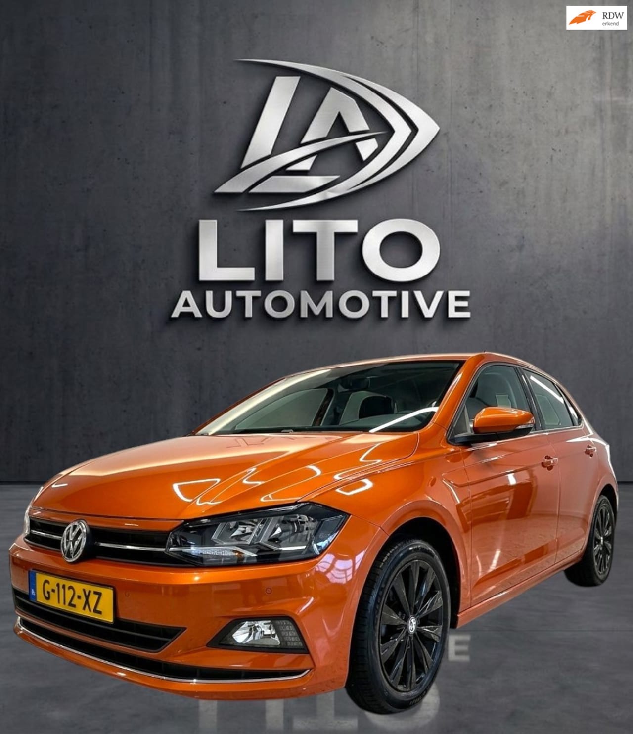 Volkswagen Polo - 1.0 TSI Highline|ORANGE|HIGHLINE|VIRITUEEL|AUTOMAAT|NAVI|AIRCO|NL| - AutoWereld.nl
