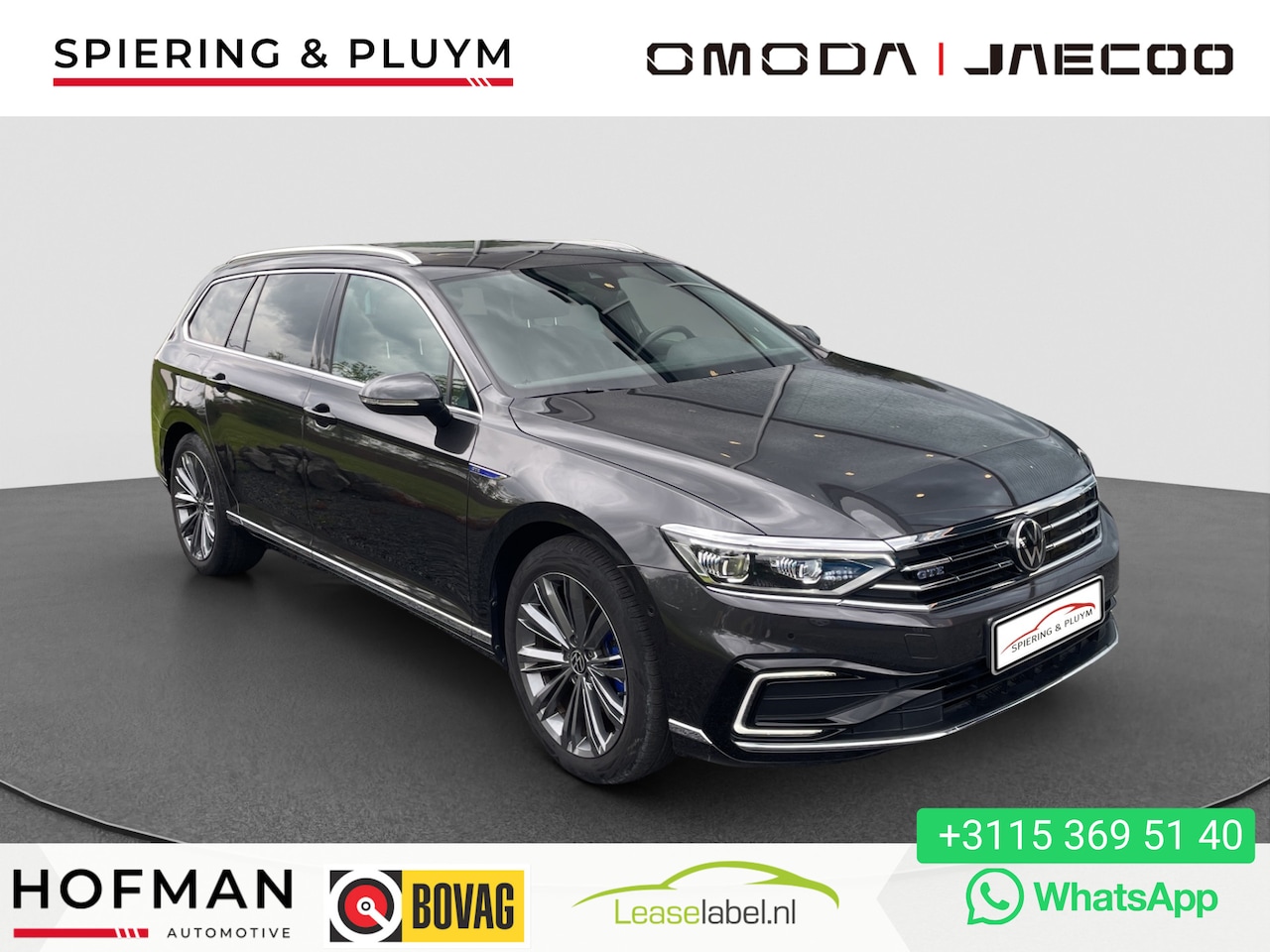 Volkswagen Passat Variant - 1.4 TSI PHEV GTE Business Pano/schuif | Stoelverw. | Adap. - AutoWereld.nl
