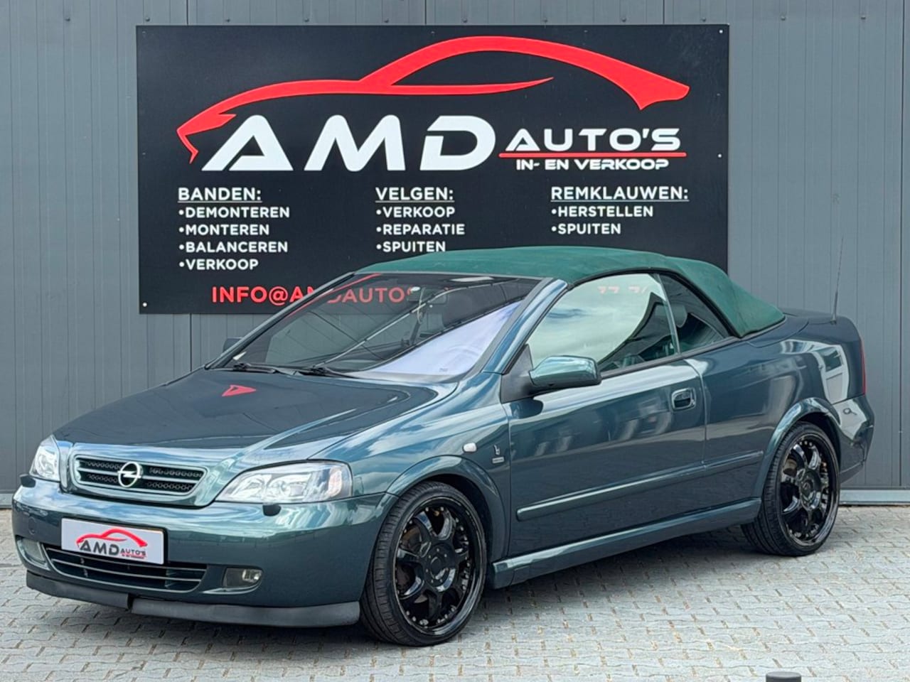 Opel Astra Cabriolet - 2.2 16V |Nap|Airco|Open Dak|Scherm|Elec Ramen|Stoelverwarming| - AutoWereld.nl