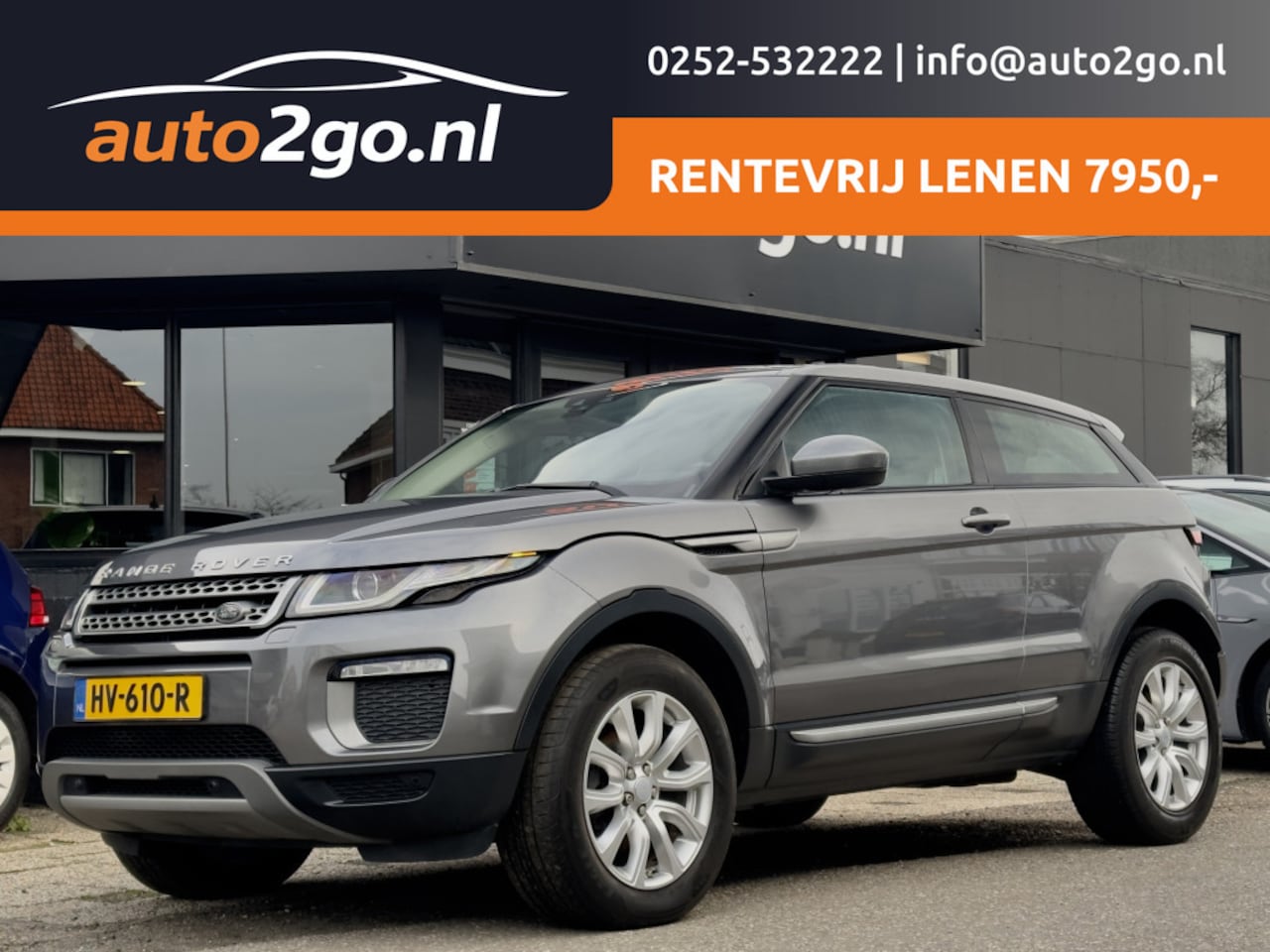 Land Rover Range Rover Evoque Coupé - 2.0 eD4 SE EDITION PANODAK LEDER NAVI CAMERA LED LMV PDC - AutoWereld.nl