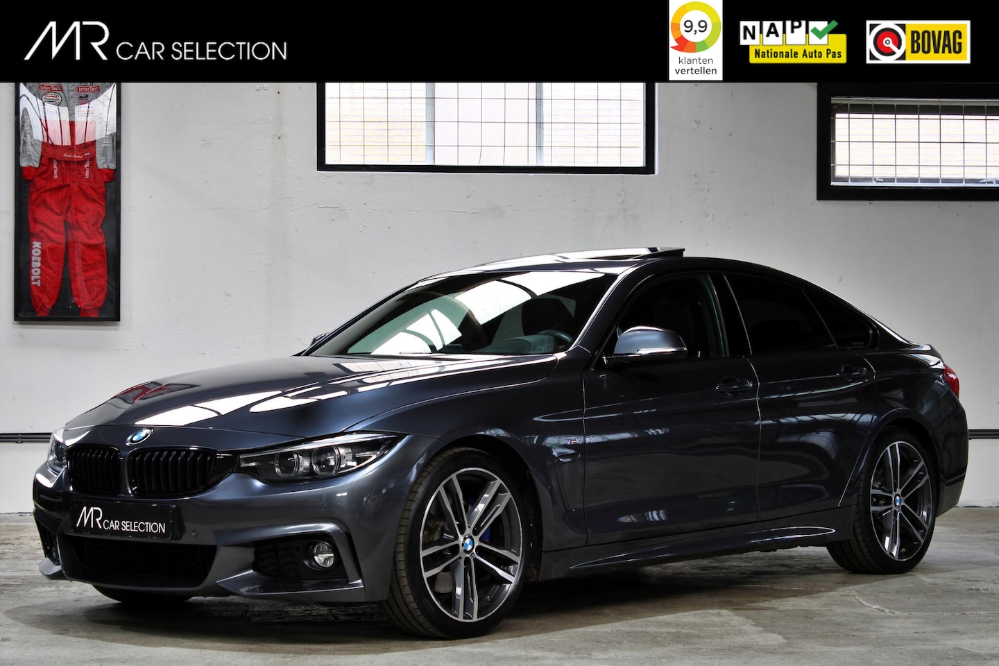 BMW 4-serie Gran Coupé - 420i Corporate Lease High Executive | M-Sport | Schuifdak | NL auto | Volledige onderhouds - AutoWereld.nl