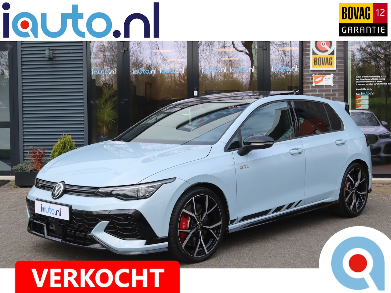 Volkswagen Golf - 2.0 TSI GTI 301PK Clubsport Akrapovic/Pano/Blackstyle+/IQ.Light/ Camera/Headup/19" - AutoWereld.nl