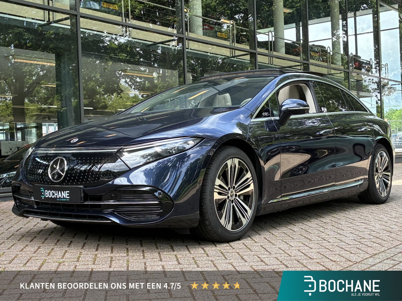 Mercedes-Benz EQS - 350 Luxury Line 90 kWh | SOH 98,6% | Panoramadak | Burmester Audio - AutoWereld.nl