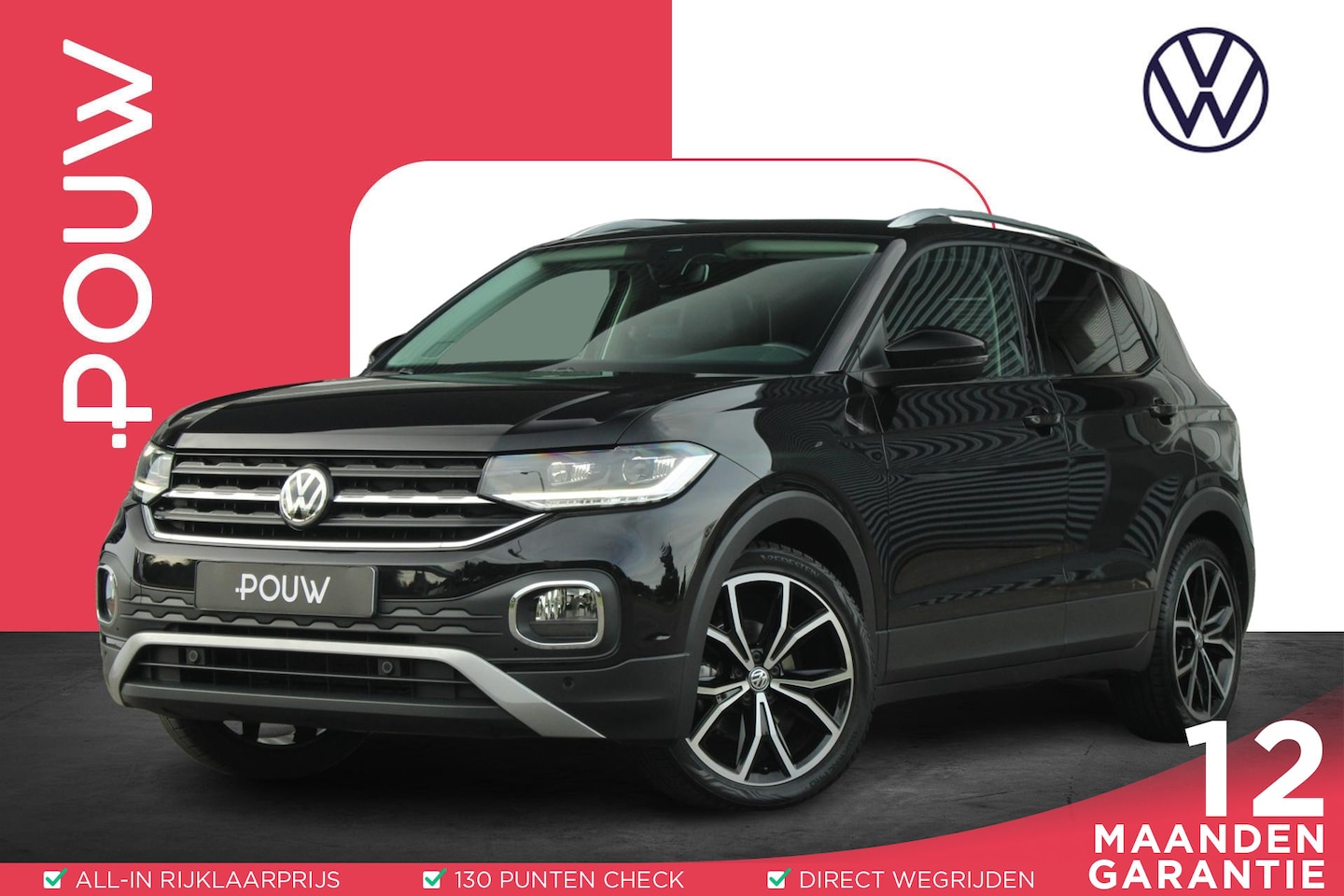 Volkswagen T-Cross - 1.0 TSI 115pk Style Hand-6 | Trekhaak | Allseason Banden | Dodehoek Sensor - AutoWereld.nl