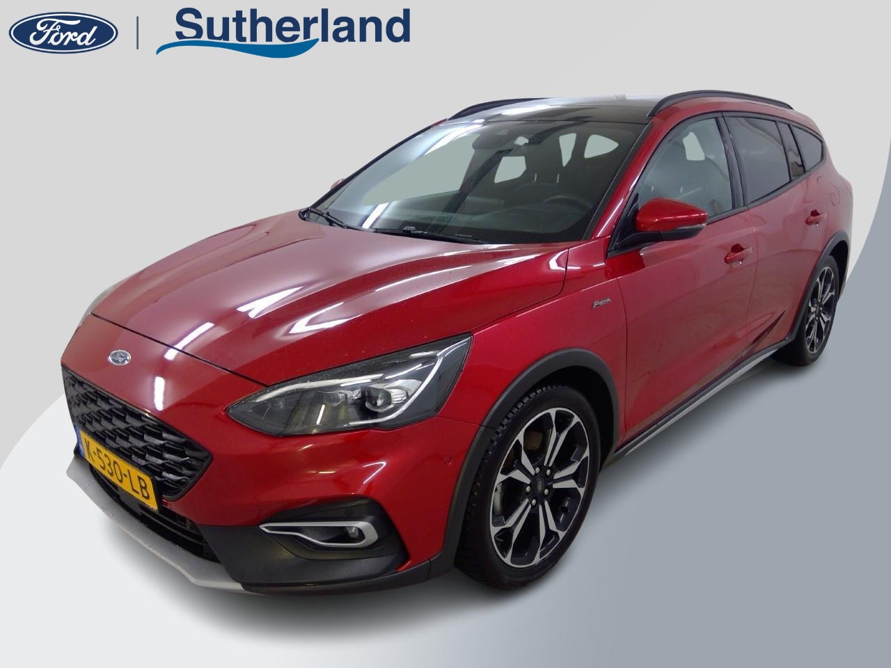 Ford Focus Wagon - 1.0 EcoBoost Hybrid Active X Business 126.500 KM | Trekhaak | Navigatie | Panorama Dak - AutoWereld.nl